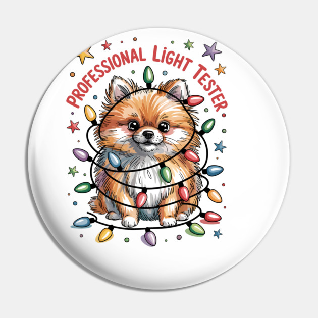 Pomeranian-Christmas-Dogs Pin by JessArty