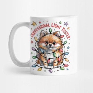 Pomeranian-Christmas-Dogs Mug