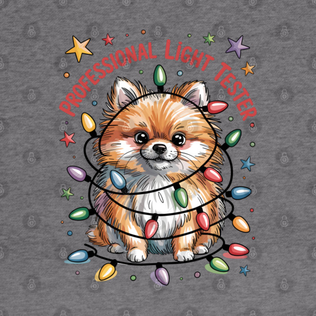 Pomeranian-Christmas-Dogs by JessArty