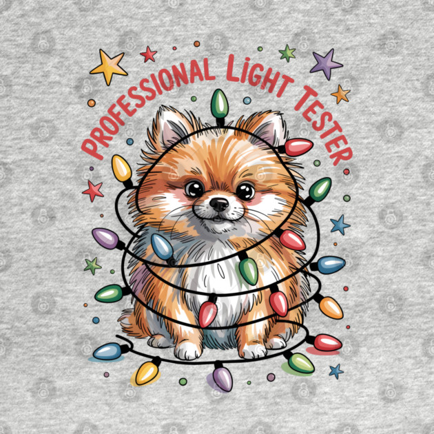 Pomeranian-Christmas-Dogs by JessArty