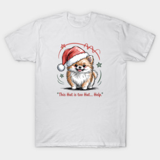 Pomeranian-Christmas-Dogs T-Shirt