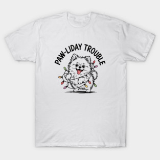 Pomeranian-Christmas-Dogs T-Shirt