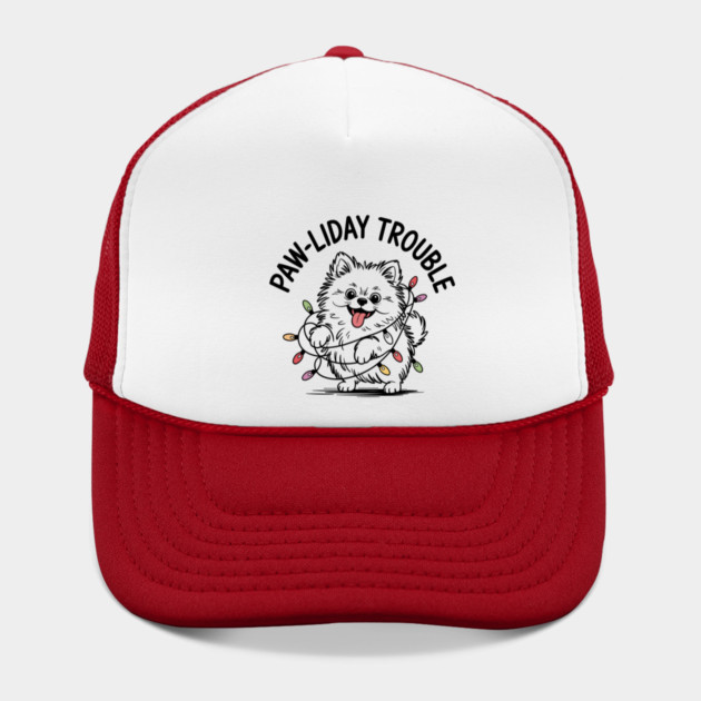 Pomeranian-Christmas-Dogs by JessArty