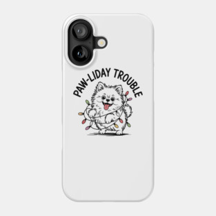 Pomeranian-Christmas-Dogs Phone Case