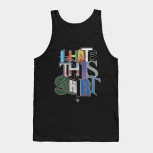 Retro WordArt Tank Top