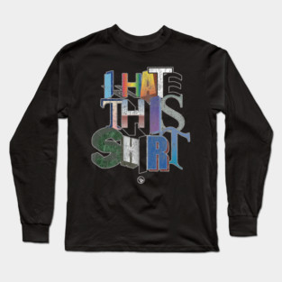 Retro WordArt Long Sleeve T-Shirt