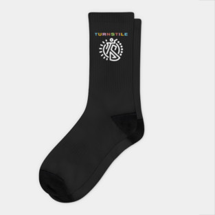 Band Logo Turnstiles People Socks