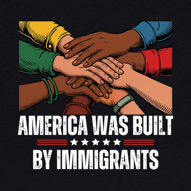 America Was Built By Immigrants by Charles's Store 8