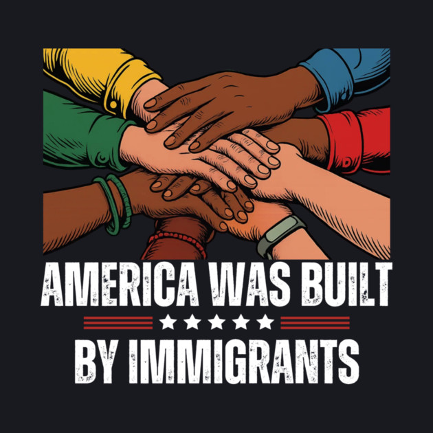 America Was Built By Immigrants by Charles's Store 8