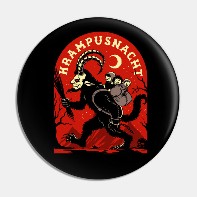 Krampusnacht Pin by GoshWow®
