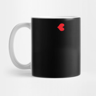 DOG PAWS LOVE DOBERMAN DOG PAW I LOVE MY DOG PET PETS PUPPY DECAL Mug