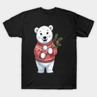 Christmas Polar Bear T-Shirt