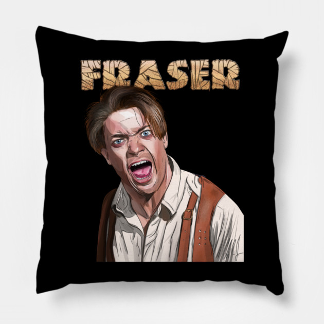 The Mummy: FRASER Pillow by 51Deesigns