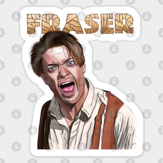 The Mummy: FRASER Sticker by 51Deesigns