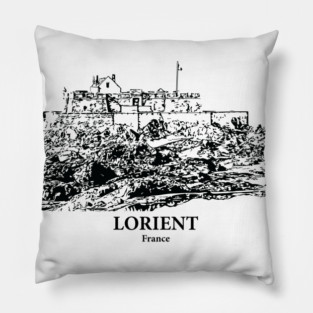Lorient - France Pillow