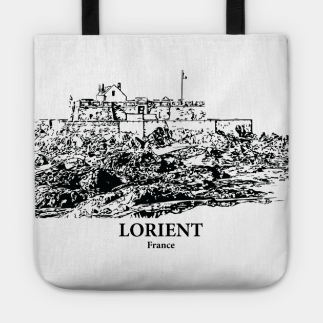 Lorient - France Tote by Lakeric