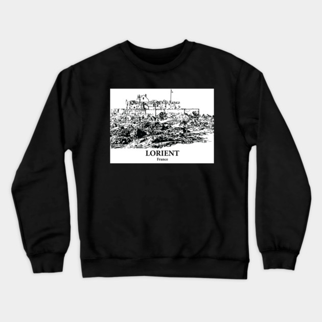 Lorient - France Crewneck Sweatshirt by Lakeric