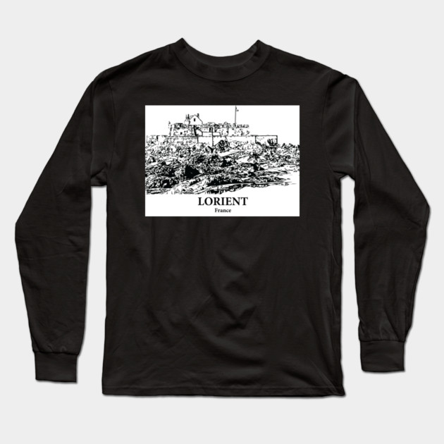 Lorient - France Long Sleeve T-Shirt by Lakeric