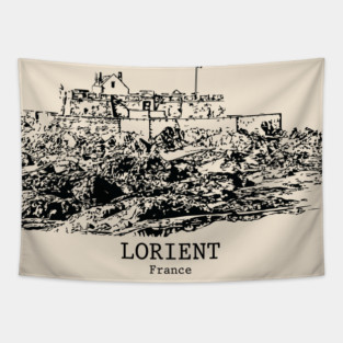 Lorient - France Tapestry