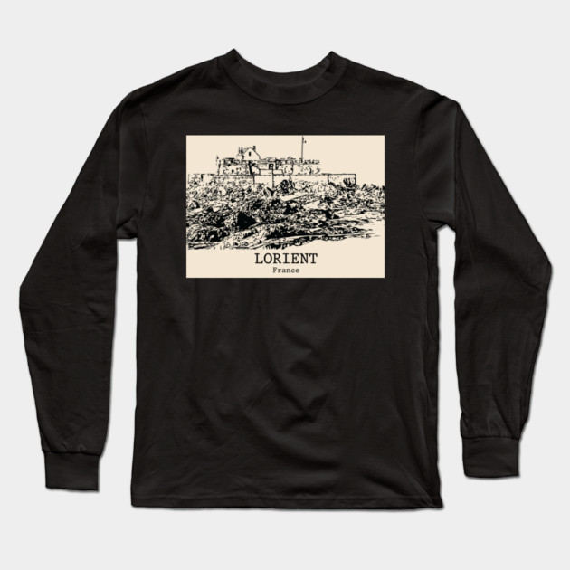 Lorient - France Long Sleeve T-Shirt by Lakeric