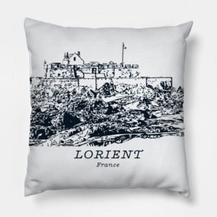 Lorient - France Pillow