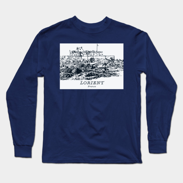 Lorient - France Long Sleeve T-Shirt by Lakeric