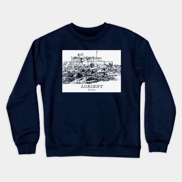 Lorient - France Crewneck Sweatshirt by Lakeric