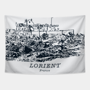 Lorient - France Tapestry