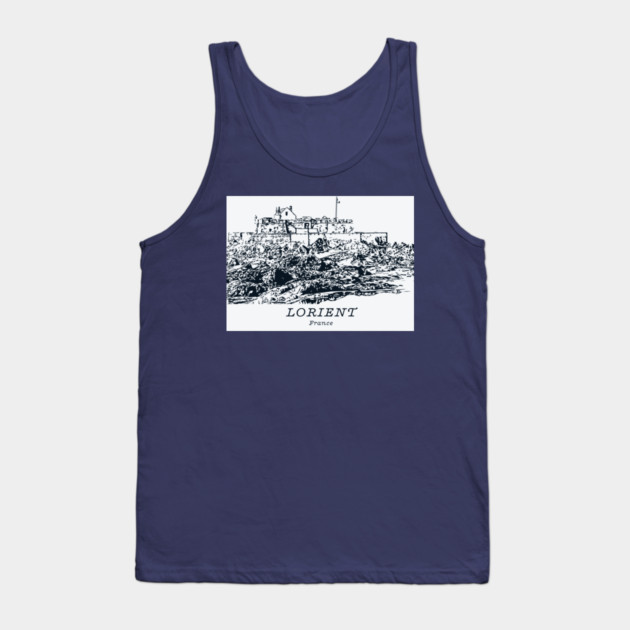 Lorient - France Tank Top by Lakeric