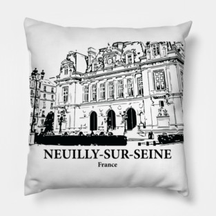 Neuilly-sur-Seine - France Pillow