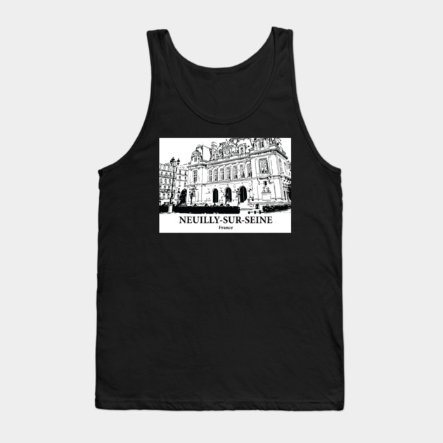 Neuilly-sur-Seine - France Tank Top by Lakeric