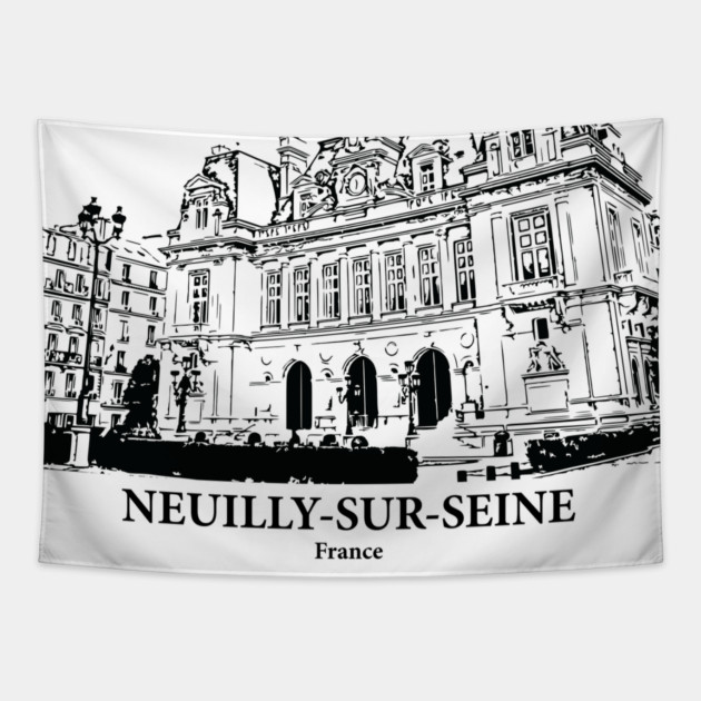Neuilly-sur-Seine - France Tapestry by Lakeric