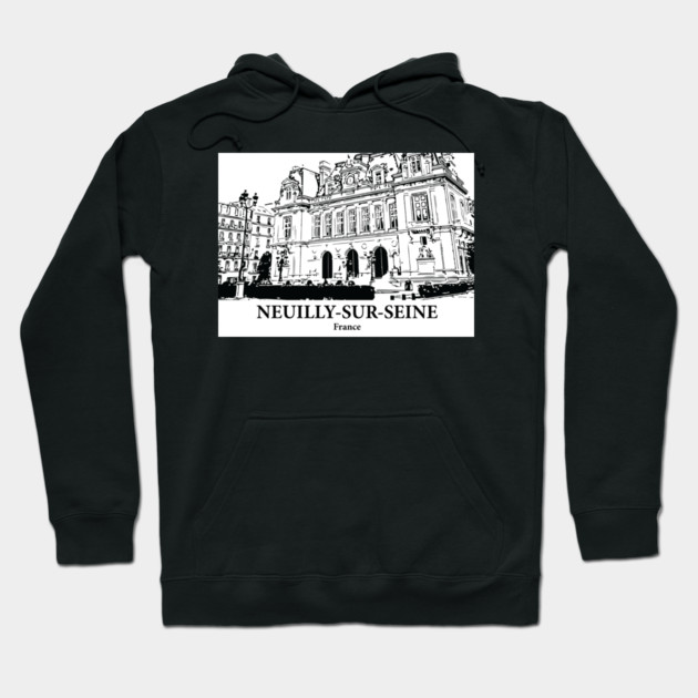 Neuilly-sur-Seine - France Hoodie by Lakeric