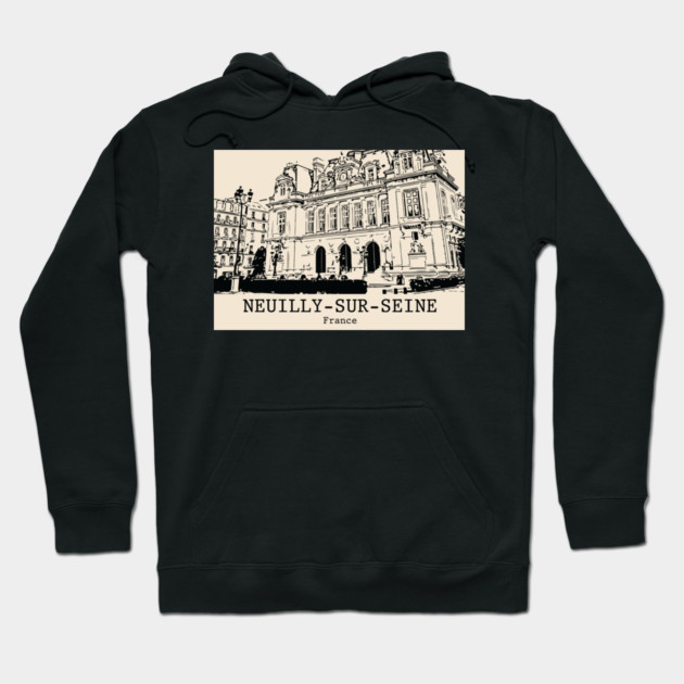 Neuilly-sur-Seine - France Hoodie by Lakeric