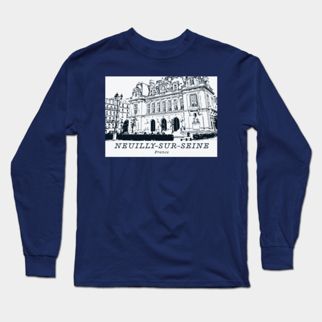 Neuilly-sur-Seine - France Long Sleeve T-Shirt by Lakeric