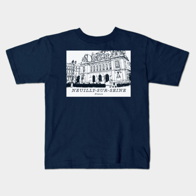 Neuilly-sur-Seine - France Kids T-Shirt by Lakeric