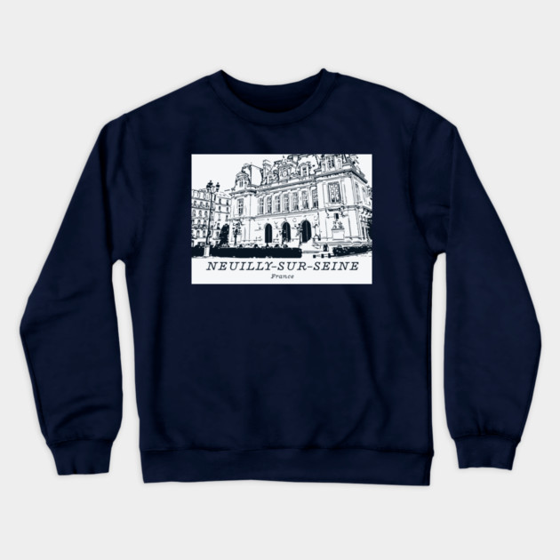 Neuilly-sur-Seine - France Crewneck Sweatshirt by Lakeric