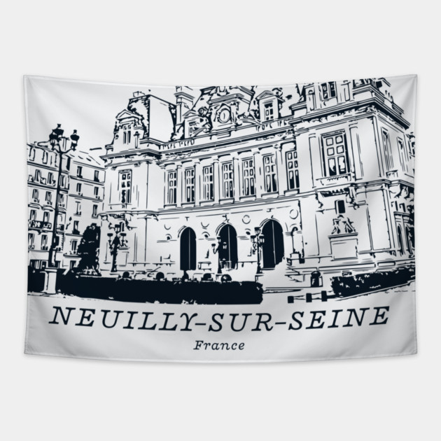 Neuilly-sur-Seine - France Tapestry by Lakeric