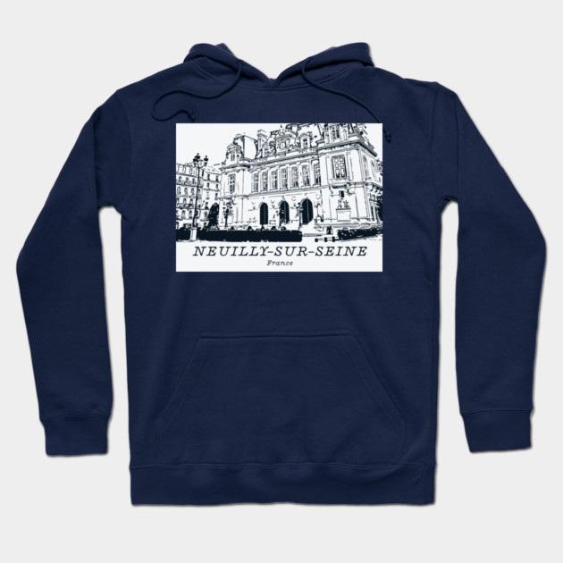 Neuilly-sur-Seine - France Hoodie by Lakeric