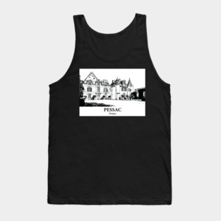 Pessac - France Tank Top