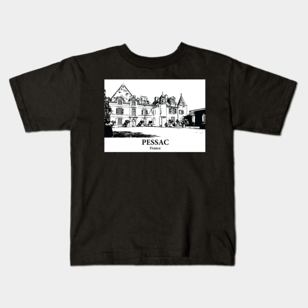 Pessac - France Kids T-Shirt by Lakeric