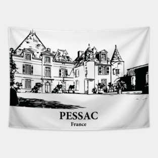 Pessac - France Tapestry
