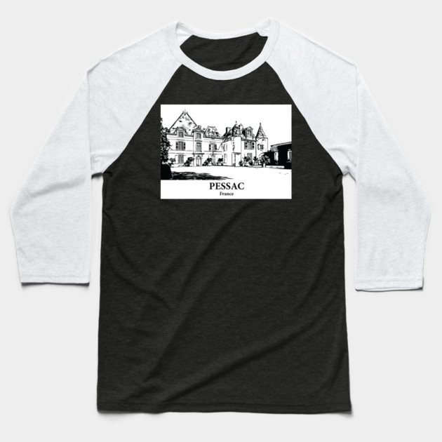 Pessac - France Baseball T-Shirt by Lakeric