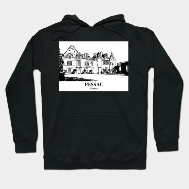 Pessac - France Hoodie by Lakeric