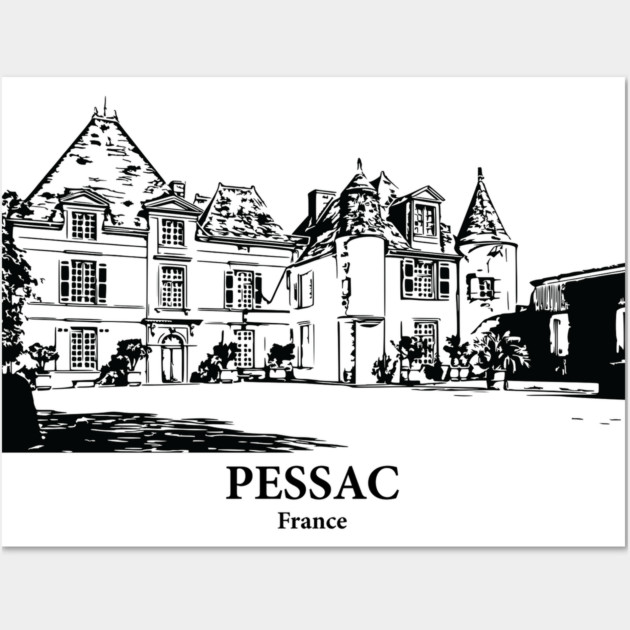 Pessac - France Wall Art by Lakeric
