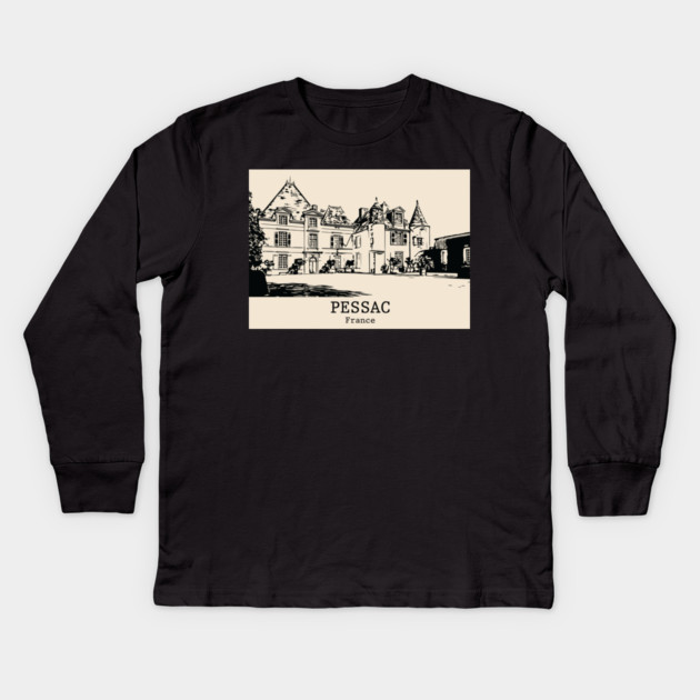 Pessac - France Kids Long Sleeve T-Shirt by Lakeric