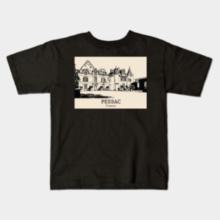 Pessac - France Kids T-Shirt