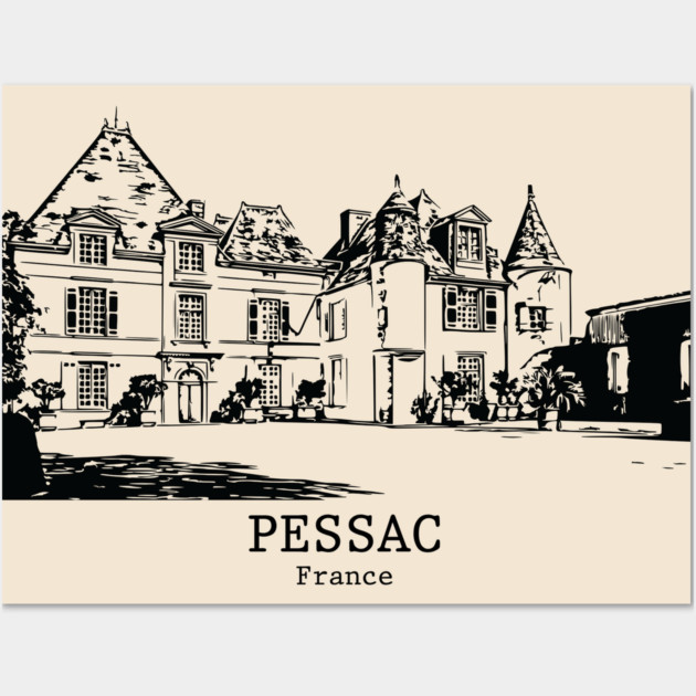 Pessac - France Wall Art by Lakeric