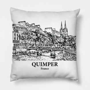 Quimper - France Pillow