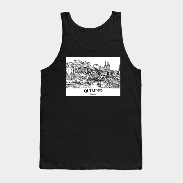 Quimper - France Tank Top by Lakeric